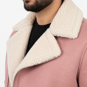 Veste en cuir vintage pour hommes Manteau d'hiver classique Fabricant d'équipement d'origine Conception de logo personnalisé Vêtements d'extérieur à la mode Fournisseur en gros de toile - Product Image 5