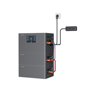 All-in-One loại 2kw thông minh ban công năng lượng mặt trời Hệ thống lưu trữ on/off lưới năng lượng mặt trời hệ thống điện biến tần và 2.56kwh Stackable Pin - Product Image 1