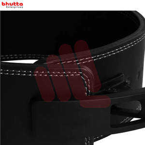 เข็มขัดยกน้ำหนักหนังแท้สำหรับออกกำลังกายเข็มขัดยกน้ำหนักปรับแต่งโลโก้ได้ตามต้องการ - Product Image 2