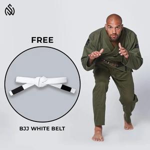 Costume de Jiu Jitsu en Coton Confortable Uniforme de Karaté OEM Ensemble d'Entraînement de Compétition Styles Boxe Arts Martiaux Vêtements de Sport - Product Image 5
