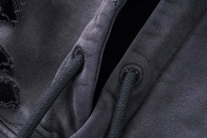 Nouvel arrivage de sweat à capuche pour hommes solide confortable respirant basique coton mélangé facile à porter lavage soleil délavé Design prix raisonnable - Product Image 3