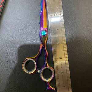 Ensemble de ciseaux de coiffure professionnels en acier inoxydable de haute qualité, 4 pièces, durables, multicolores, outils de coiffure - Product Image 6