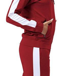 Chándal de talla grande de alta calidad para mujer, conjunto de dos piezas, ropa de calle informal, conjunto de 2 piezas para mujer, ropa deportiva, chándal con cremallera para mujer - Product Image 5