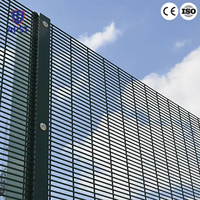 Sitong 358 gaashekwerk gegalvaniseerd PVC-gecoat koolstofstaal duurzaam snijbestendig anti-klim hekwerk voor de bouw