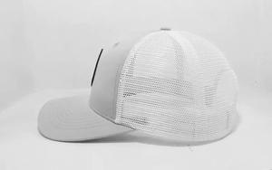 หมวกตาข่ายหนัง6แผงสีขาวแบบกำหนดเองสไตล์วินเทจ & ไร้กาลเวลาสำหรับกลางแจ้งผลิตในเวียดนาม - Product Image 4