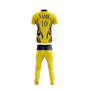 Impresión personalizada Hombres Nuevo diseño ropa deportiva uniformes de cricket al por mayor uniforme de cricket personalizado - Product Image 3