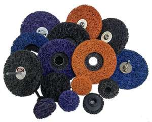 แผ่นขัดสำหรับขัดและกำจัดสนิมแผ่นขัดผ้าสะอาดแผ่นขัด - Product Image 1