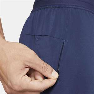 Vente à chaud de shorts de gymnastique pour hommes de grande taille pantalon court décontracté à motif solide avec poches vêtements de sport à séchage rapide - Product Image 3