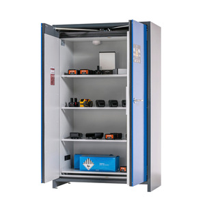 asecos Armadio di Stoccaggio per Batterie al Litio-Ione, SafeStore Core, 4 Ripiani, L 1200 mm - Product Image 4