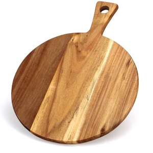 Tabla de cortar de madera redondeada de diseño de lujo para cocina, tabla de cortar de madera con acabado personalizado, tabla de cortar de frutas y verduras - Product Image 1