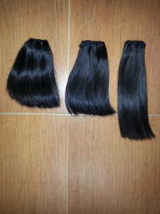 Extensiones de cabello de trama atadas a mano invisibles rusas de alta calidad Nuevos distribuidores Genius Extensiones de cabello humano al por mayor - Product Image 2