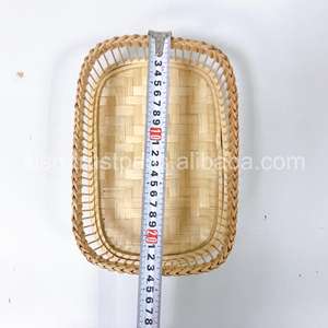 Bamboo Home Decor Tray <b>Table</b> <b>Decoration</b> for Kitchen Living Room Natural Handicraft Product - Product Image 6