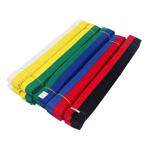 Ceintures de karaté personnalisables avec logo frontal - Durables, légères, respirantes, 100% coton pour les environnements sportifs et d'apprentissage - Product Image 5