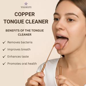เครื่องทำความสะอาดลิ้นทำจากทองแดงบริสุทธิ์จาก100% สำหรับทำความสะอาดช่องปากที่ขูดลิ้นทำจากทองแดงเพื่อลมหายใจที่สดชื่น - Product Image 6