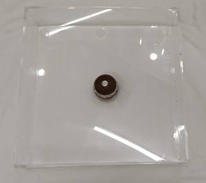 Plateau de service de rangement carré de luxe pour la maison accessoires de fête d'hôtel Design moderne couleur claire plateau de rangement en acrylique de forme carrée - Product Image 4