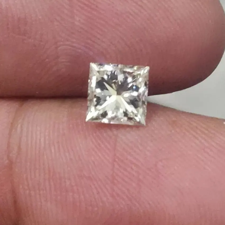 プリンセスカット卸売価格ダイヤモンド在庫の多いホワイトカラーダイヤモンドすべての透明度ダイヤモンドナチュラル-ラボで育った本物のダイヤモンド