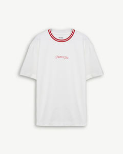 T-shirt à manches courtes en tricot 100% coton pour homme coupe régulière respirant confortable à porter au quotidien - Product Image 3