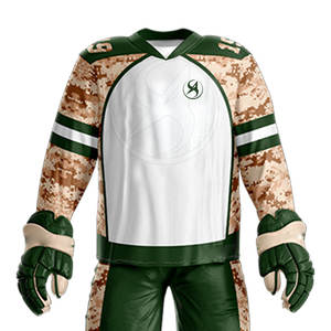 Vêtements de sport Hockey sur glace Conception populaire Uniforme de vêtements de sport Uniforme de hockey sur glace léger Fabriqué au Pakistan - Product Image 4