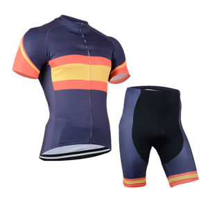 Uniforme de Ciclismo de Buena Calidad, Ropa de Ciclismo con Logotipo Personalizado, Ropa de Ciclismo de Manga Corta, Trajes de Ciclismo para Hombre - Product Image 1