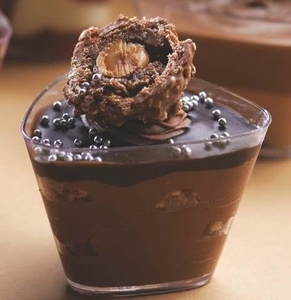 Tasse jetable de crème glacée du polystyrène 60ml pour la forme simple lisse de cône de parties pour de petites quantités - Product Image 3