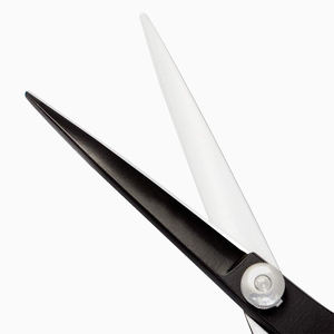 Ciseaux professionnels en acier inoxydable les plus vendus Ciseaux de beauté à demande personnalisée pour les fournitures de salon de coiffure Couleur noire - Product Image 5