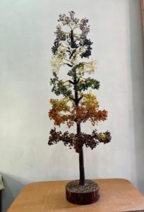 Árbol de siete Chakras de cuarzo pulido al por mayor, Cuentas grandes ecológicas de hadas 5000 para la decoración del hogar y la Oficina - Product Image 4