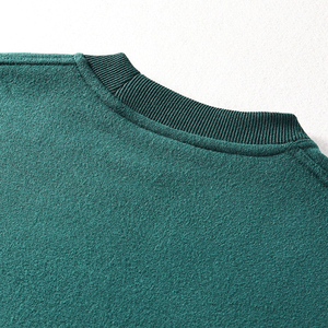 OEM Factory Wholesale 380G Wash Printed Embroidery Blank Custom Hoodie Pullover Drop Shoulder Men's Hoodies & Sweatshirts - Product Image 3