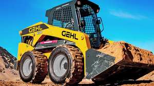 Chargeuse compacte verticale Gehl 1497 kg de capacité nominale, moteur diesel robuste de 72 CV, engin de construction Yanmar - Product Image 6