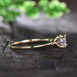 Chapado en oro Hip Hop Star VVS anillo de diamantes para hombres Iced Out Shine en 925 declaración de joyería de moda de plata esterlina - Product Image 2