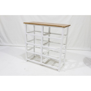 Mueble de Madera Blanco con Cajones de Mimbre de Jacinto de Agua y Hierba Marina - Product Image 6