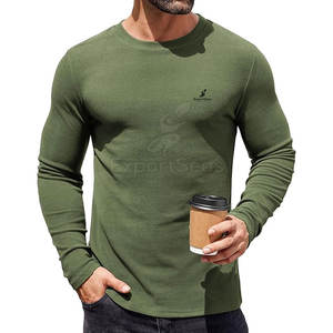 Las camisetas de lana para hombre más vendidas en nuevas existencias Camisetas de lana para hombre Suministro directo de fábrica Camisetas de lana para hombre - Product Image 1