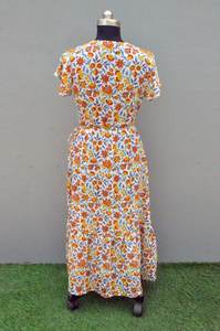 ชุดเดรสแขนสั้นสำหรับผู้หญิงชุดปาร์ตี้สไตล์อินเดียสำหรับฤดูร้อนและของขวัญวันวาเลนไทน์ - Product Image 6