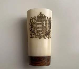 Style Viking médiéval véritable artisanat naturel ensemble de tasses en corne de buffle verres à liqueur animaux sculptés polis décoratifs à boire - Product Image 2