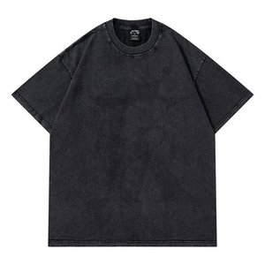 เสื้อยืดซักกรดสำหรับผู้ชายเสื้อลำลองผลิตจาก100% 2024 - Product Image 4