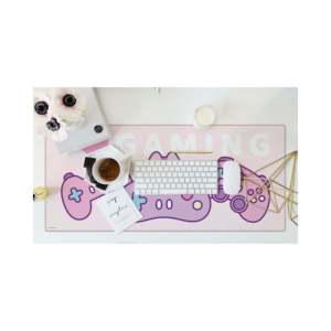 แผ่นรองเมาส์พิมพ์ลาย Pusheen XL กันน้ำ อุปกรณ์เสริมคอมพิวเตอร์ พร้อมโลโก้สั่งทำ รองรับการชาร์จไร้สาย ลายการ์ตูน - Product Image 4