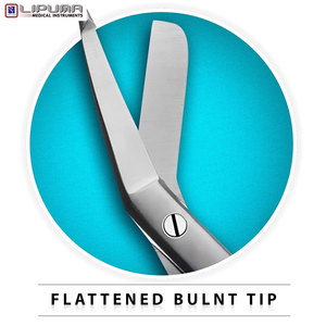 Tijeras para Vendajes Lister, Manuales, de Acero Quirúrgico de Primera Calidad, Certificación CE, Garantía de 5 Años MOL, para Técnicos de Emergencias Médicas, Paramédicos, LIPUMA - Product Image 6