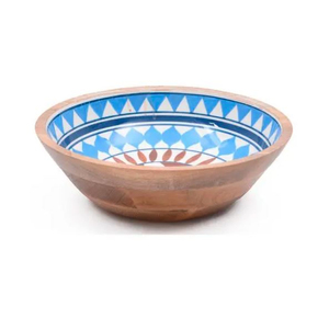 Bol de service en bois et Meena Work de qualité supérieure Design tendance pour ustensiles de cuisine Bol à mélanger les aliments au prix de gros - Product Image 5