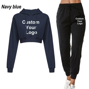 Gothic Cross Printing Streetwear Winter Warm Two Piece Set <b>Women</b> Tracksuit Autumn Hoodies +pants Fashion Outfits Sweat suit 2026 - Product Image 6