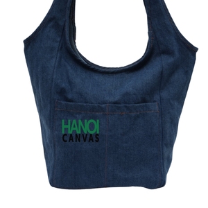 Sacs fourre-tout en toile de coton écologiques, poignées en coton, logo imprimé personnalisé, certifiés BSCI, fabriqués au Vietnam, tailles personnalisées - Cadeaux de shopping - Product Image 6