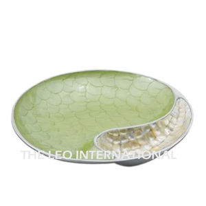 ฐานหินอ่อนโลหะสแตนเลสชามชุบทองน๊อตเสิร์ฟไอศกรีมผลไม้แห้งชามตกแต่งบ้านเน้น - Product Image 4