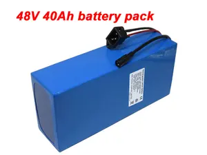 Batterie al litio personalizzate 48V 12Ah 13S batteria ricaricabile agli ioni di litio per E-bike Scooter RV capacità personalizzata a 15Ah 20Ah