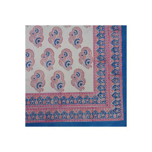 Hot Selling Indian Manufacturer Table Cloths <b>Rectangle</b> Hand Block Printed Timeless Craftsmanship Pure Cotton <b>Tablecloths</b> At Sale - Product Image 3