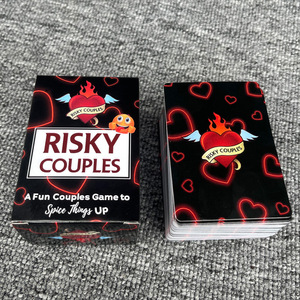 Juego de Mesa Portátil QY para Parejas, 2 Jugadores, 150 Cartas, Divertido Juego de Fiesta para Adultos, Añade Pimienta a la Sopa - Product Image 3