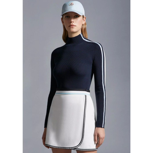 เสื้อโปโลผ้าฝ้ายระบายอากาศสำหรับผู้หญิงเสื้อกอล์ฟออกแบบโลโก้ได้ตามต้องการสำหรับใส่เล่นกอล์ฟเสื้อผ้าถักทอจากเวียดนาม - Product Image 1