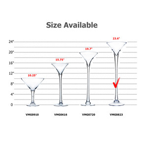VMG0823 - Florero de Vidrio Martini - 23 - Product Image 3
