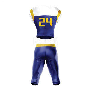 Uniforme de fútbol americano ligero diseñado para mejorar el rendimiento del jugador hecho de tela transpirable y duradera - Product Image 2