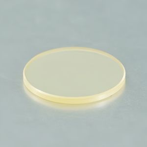 เลนส์อะโครมาติกซิงค์ซัลไฟด์ (ZnS) สำหรับโรงงาน ผลิตด้วยวิธี CVD พร้อมเคลือบป้องกันแสงสะท้อนและป้องกันรังสีอินฟราเรดไกลแบบมัลติสเปกตรัม - Product Image 1