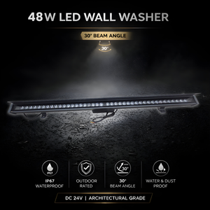 <b>The</b> 48W wall washer provides extended coverage and strong <b>illumination</b> for large installations. - Product Image 3