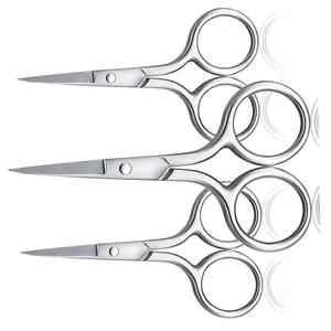 Ciseaux à ongles à cuticules de la meilleure qualité Manucure quantité minimale de commande raffinée en acier inoxydable Soins des ongles Instrument de beauté Ciseaux à ongles à cuticules - Product Image 4