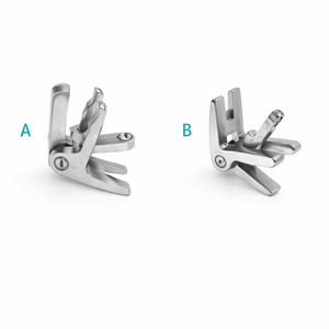 Porte-spatule chirurgical de haut niveau avec tige ronde pour spatule plate de différentes tailles - Product Image 1